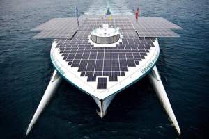 The First Solar Powered Boat